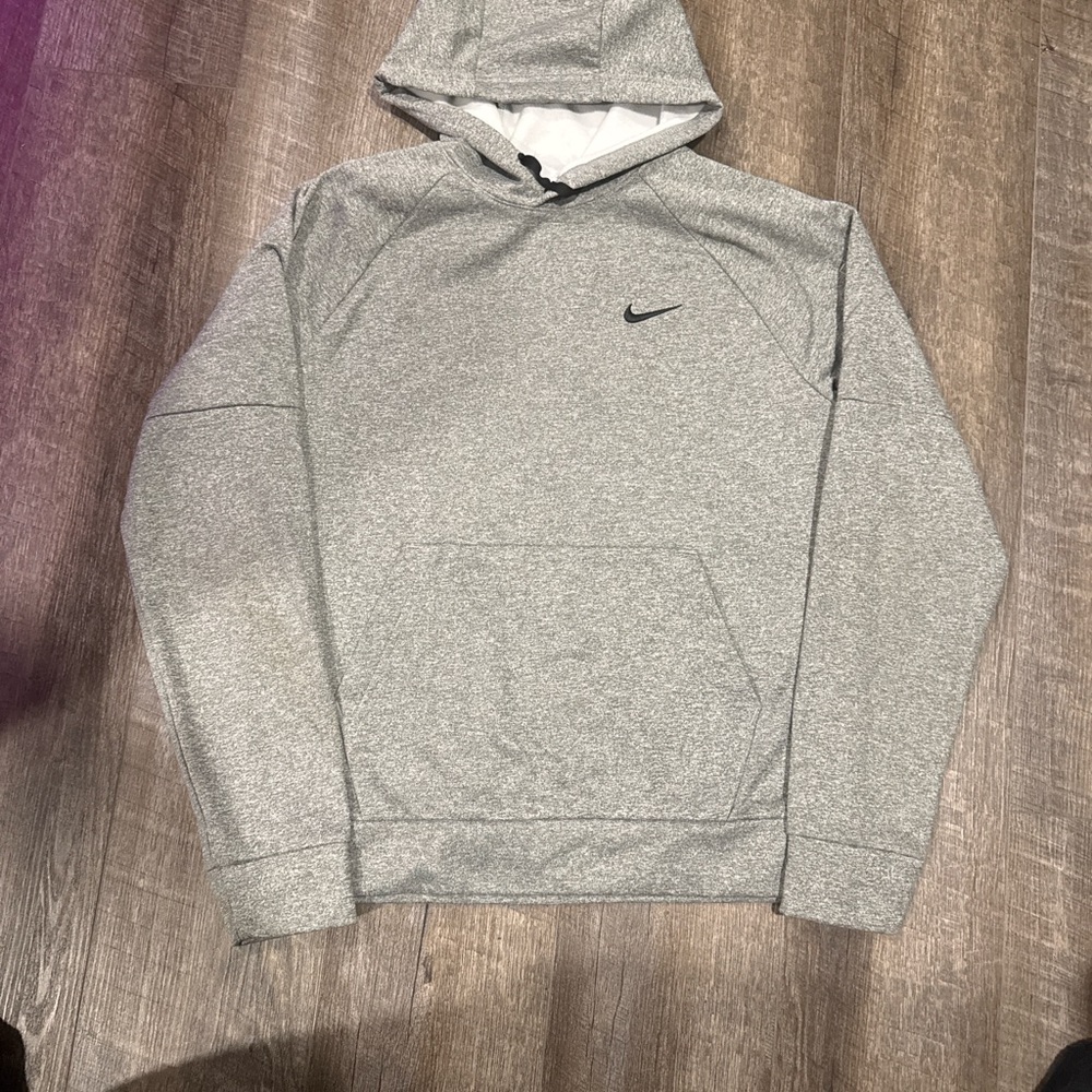 Nike Men's Gray Hoodie